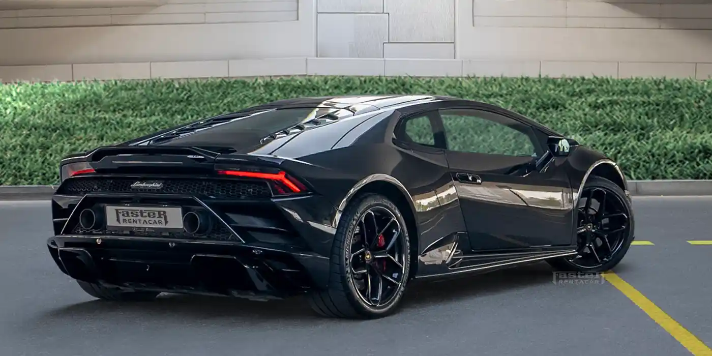 Lamborghini Evo Coupe - Black back side